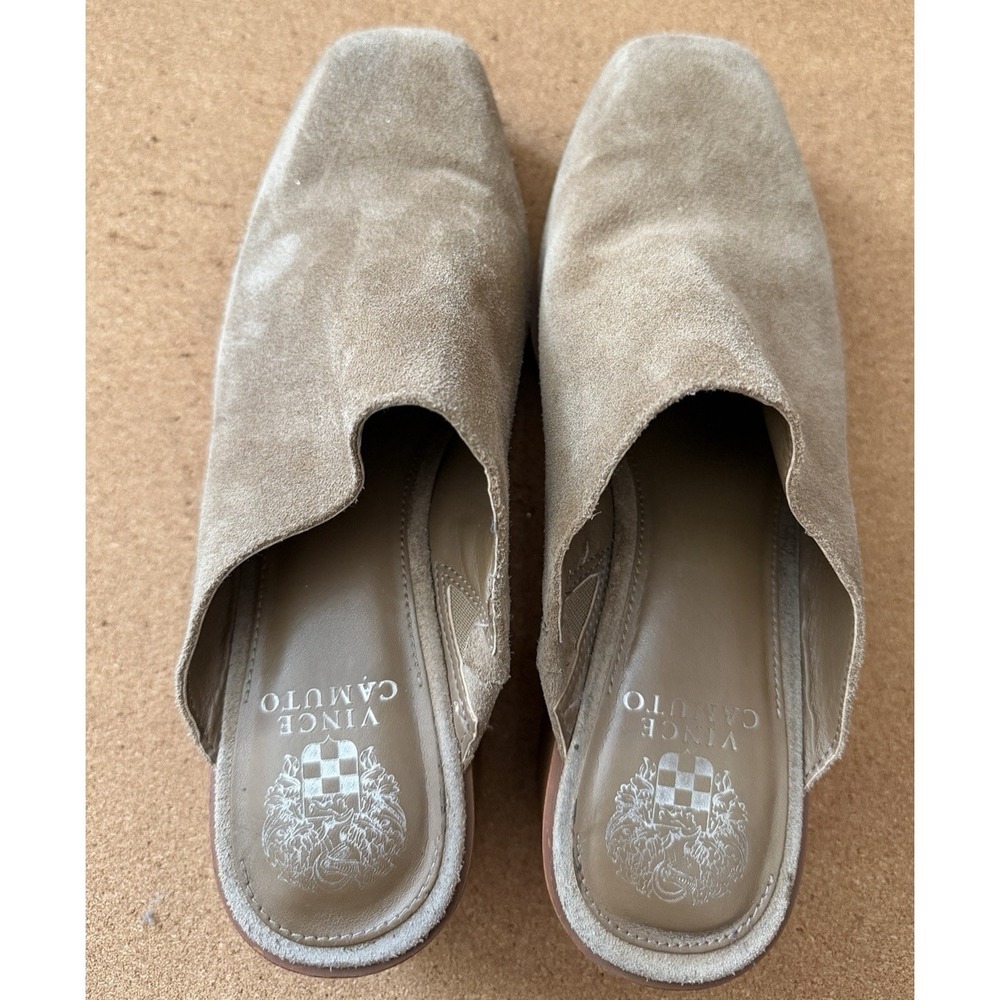 Vince Camuto Rimindel Platform Mule Camel Brown Size 7.5 - Picture 10 of 10
